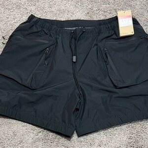 Nike Black Athletic Lightweight Cargo Shorts